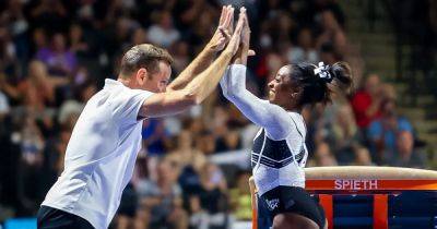 Simone Biles Wins Gold in 1st Gymnastics Competition in 2 Years, Qualifies for National Championship - www.usmagazine.com - Paris - Illinois