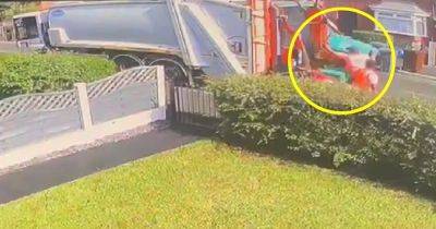 "Have I annoyed him or something?": Moment binman with 'vendetta' is seen launching 'furious' gran's wheelie bin into waste truck - www.manchestereveningnews.co.uk - Manchester