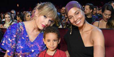 Taylor Swift Wrote a Sweet Note to Alicia Keys' Son Genesis & You Can Read It Here! - www.justjared.com