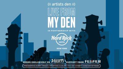 Artists Den Entertainment to Premiere Fifth Season of ‘Live From My Den’ on Variety - variety.com - New York