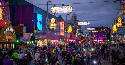 Hundreds of cyclists to enjoy to sneak peek of Blackpool Illuminations ahead of massive switch-on party - www.manchestereveningnews.co.uk