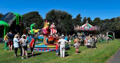 Inflatables and rides to take over Ayrshire park for scorching family picnic - www.dailyrecord.co.uk