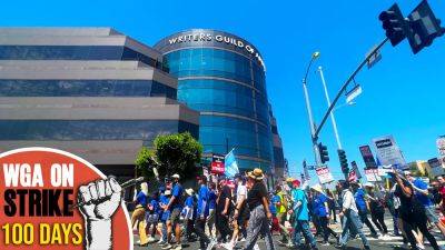 Picket Line Regulars Bolster Solidarity Among Writers As WGA Strike Hits 100 Days - deadline.com - Los Angeles