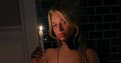 Lottie Moss poses naked in witchy post amid Adam Collard romance rumours - www.ok.co.uk