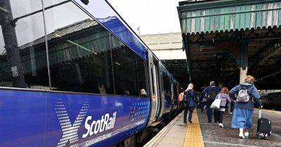 Rail strike to disrupt ScotRail services this weekend with two routes affected - www.dailyrecord.co.uk - Britain - Scotland - Beyond