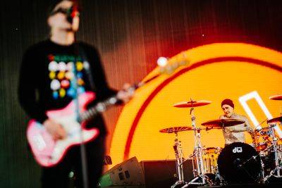 Blink-182 Postpones European Dates Citing Travis Barker’s ‘Urgent Family Matter’ - variety.com - Australia - Scotland - Los Angeles - Ireland - Dublin - county Story
