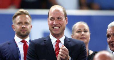 Prince William cheers on Wales as they take on Fiji at Rugby World Cup - www.ok.co.uk - France - Paris - New Zealand - Argentina - county Williams - Fiji - city Adams