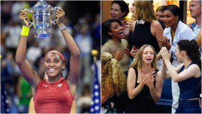 Coco Gauff Won the US Open at 19 Years Old and Celebrity Spectators Reacted Accordingly - www.glamour.com - USA
