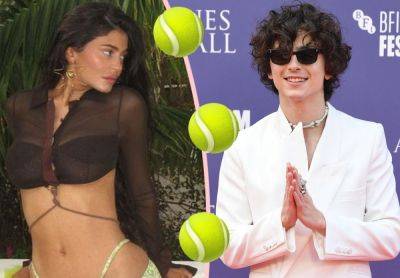 Kylie Jenner & Timothée Chalamet Get Handsy While Watching The US Open Together! Look! - perezhilton.com - New York - USA - New York