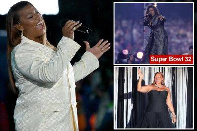 Queen Latifah leaves Giants fans speechless after singing national anthem during 9/11 tribute - nypost.com - Chicago