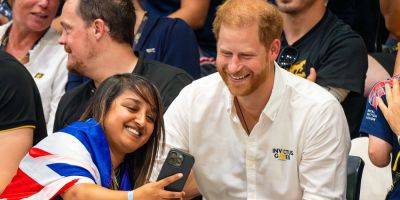 Prince Harry Says He & Meghan Markle Are A 'Competitive' Family During Invictus Games Day #2 - www.justjared.com - Britain - USA - Germany - Nigeria