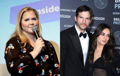 Amy Schumer mocks Mila Kunis and Ashton Kutcher’s apology over Danny Masterson support - www.nme.com - USA