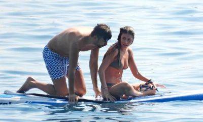 Pique and Clara Chía enjoy romantic swim in the ocean and relax on luxury yacht - us.hola.com - Spain - Croatia - Montserrat