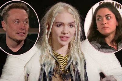 Grimes & Elon Musk's OTHER Baby Momma Finally Come Face-To-Face After 'Let Me See My Son' Drama! - perezhilton.com