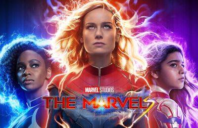 ‘The Marvels’ IMAX Poster & Teaser: Brie Larson, Teyonah Parris & Iman Vellani Try & Save The Universe - theplaylist.net