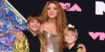 Shakira Brings Sons Milan & Sasha To MTV VMAs 2023! - www.justjared.com - city Newark