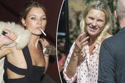 Kate Moss & smoking: Experts share how cigarettes can ruin your looks - nypost.com