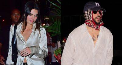 Kendall Jenner & Bad Bunny Arrive Separately for Dinner in NYC - www.justjared.com - New York - Italy