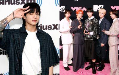 Watch BTS’ Jungkook and TXT celebrate their MTV VMAs wins together - www.nme.com