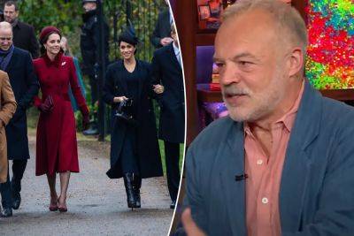 Graham Norton: Kate can do a hit-and-run — and still look better than Harry, Meghan - nypost.com - Britain - California - Ireland