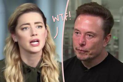Amber Heard Did NOT Give Elon Musk Permission To Post Pic From Their Bedroom Roleplay! - perezhilton.com