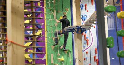 First look inside the new Rock Up adventure climbing centre at Chill Factore - www.manchestereveningnews.co.uk - Britain - county Rock