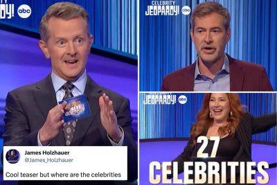 ‘Jeopardy!’ champion James Holzhauer mocks Ken Jennings’ ‘Celebrity Jeopardy!’ lineup - nypost.com - Chicago