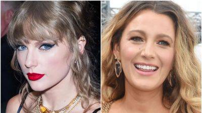 Taylor Swift and Blake Lively Dressed in Opposite Aesthetics for a Girls' Night Out - www.glamour.com - Taylor - county Swift - county Reynolds - county Bond