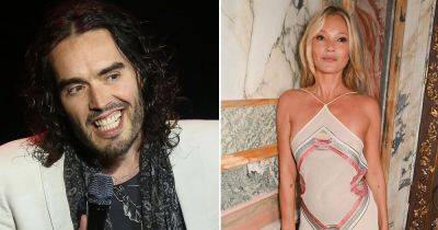 Russell Brand bragged about night with supermodel Kate Moss - www.dailyrecord.co.uk
