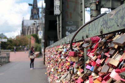 Cologne’s Love Lock Bridge - travelsofadam.com - Germany