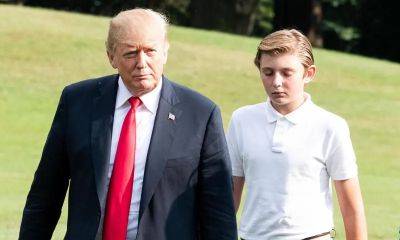 Donald Trump opens up about his relationship with 17-year-old son Barron - us.hola.com - Pennsylvania
