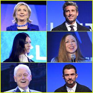 Orlando Bloom, Patrick Dempsey & More Stars Attend Clinton Global Initiative in NYC - www.justjared.com - New York - California - county Clinton