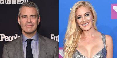 Andy Cohen Explains Why Heidi Montag Isn't on 'Real Housewives' - www.justjared.com - Jersey