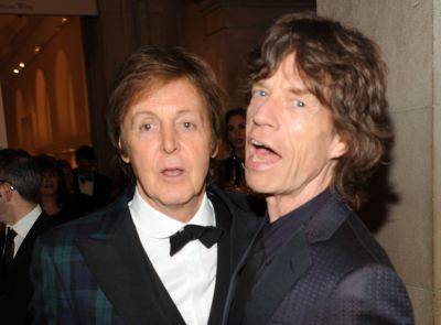 Mick Jagger Says He Texts Paul McCartney But Admits The Pair ‘Don’t See Each Other That Much’ - etcanada.com - county Rock