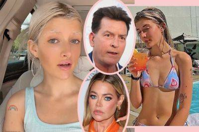 Charlie Sheen & Denise Richards' Daughter Sami Getting A Boob Job At 19! Why She's 'Freaking The F**k Out'! - perezhilton.com