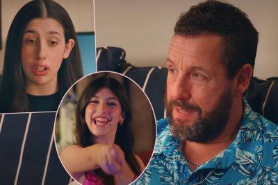 Adam Sandler’s Nepo Babies Star In His New Movie -- But The Director Claims They 'Work Harder' Than Anyone?? - perezhilton.com - city Sandler - city Sandman