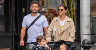 Lucy Mecklenburgh hits the shops with fiancé Ryan Thomas and their two kids - www.ok.co.uk - Spain - Manchester - Chelsea