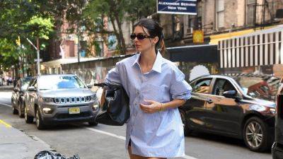 Kendall Jenner Takes Her Anti-Pants Crusade to the Streets - www.glamour.com
