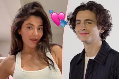 Timothée Chalamet Can't Hide His Feelings For Kylie Jenner! WATCH! - perezhilton.com - Beverly Hills