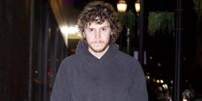 Evan Peters Spends a Night Out in Hollywood With Jeff Ward! - www.justjared.com - Los Angeles - USA - Hollywood - county Story
