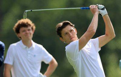 Watch Tom Holland narrowly miss hole-in-one in viral video - www.nme.com - New York