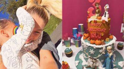 Gigi Hadid Celebrated Khai’s Third Birthday With Lots of Rainbows and a Frozen Cake - www.glamour.com