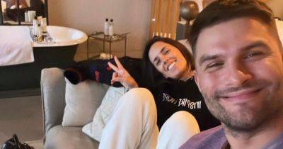 Janette Manrara and Aljaz Skorjanec couldn't look happier as they share latest 'first' with baby daughter - www.manchestereveningnews.co.uk