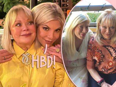 Tori Spelling Wishes Mom Candy A Happy 78th Birthday After Rift Over Inheritance Revealed - perezhilton.com