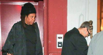 Beyonce & Jay-Z Grab Dinner with Friends in Beverly Hills - www.justjared.com - Texas - Beverly Hills - New Orleans - Kansas City