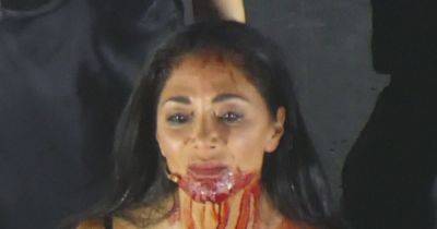 Nicole Scherzinger smears herself in blood in shocking West End show scene - www.ok.co.uk - London