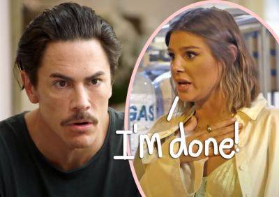 Tom Sandoval Wanted To 'Work' On Rachel Leviss Relationship -- But SHE Pulled The Plug! - perezhilton.com - USA - city Sandoval