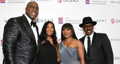 Angela Bassett & Courtney B. Vance Honor Magic Johnson & Wife Cookie at Elizabeth Taylor Ball to End AIDS 2023 - www.justjared.com - Taylor - Beverly Hills