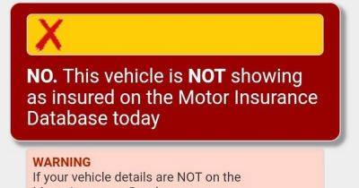 Warning to all UK drivers with askMID car insurance database down - www.manchestereveningnews.co.uk - Britain