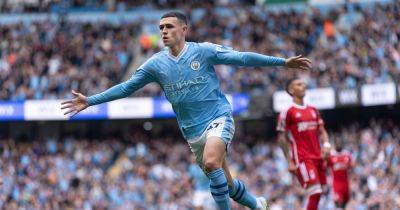 Incredible stat for Phil Foden goal vs Nottingham Forest sums up Man City under Pep Guardiola - www.manchestereveningnews.co.uk - Manchester